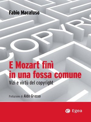 cover image of E Mozart finì in una fossa comune